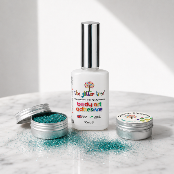 Body Art Adhesive – 30mL Party Size | Glitter Tattoo Glue