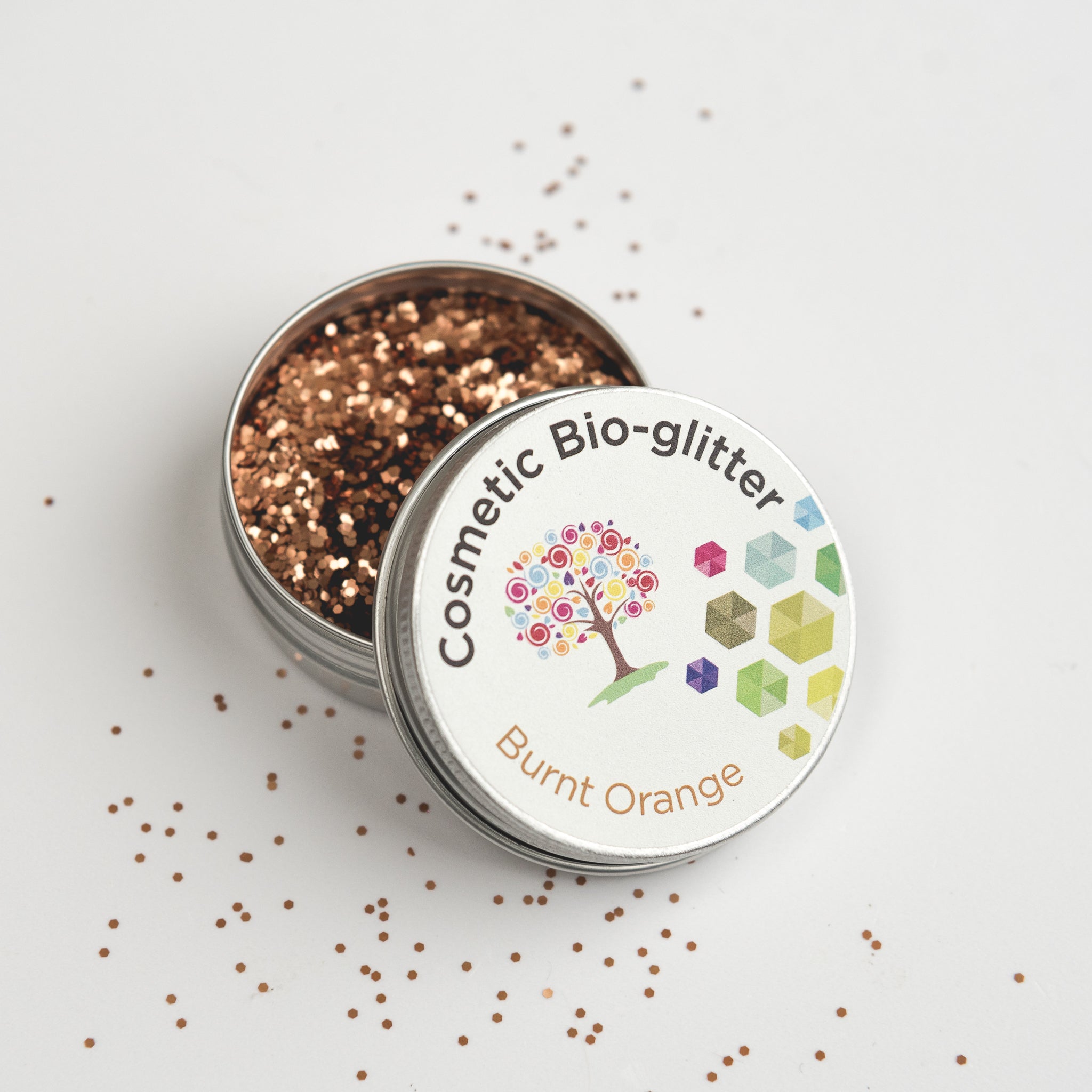 Burnt Orange - Biodegradable Glitter (Mini Flakes)