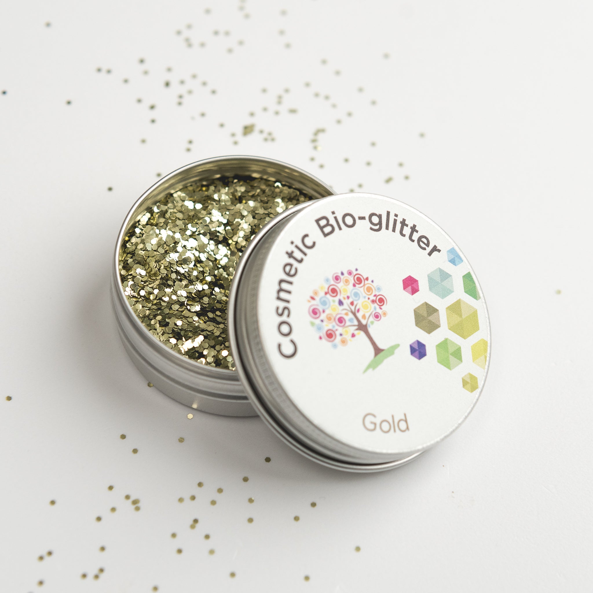 Gold - Biodegradable Glitter (Mini Flakes)