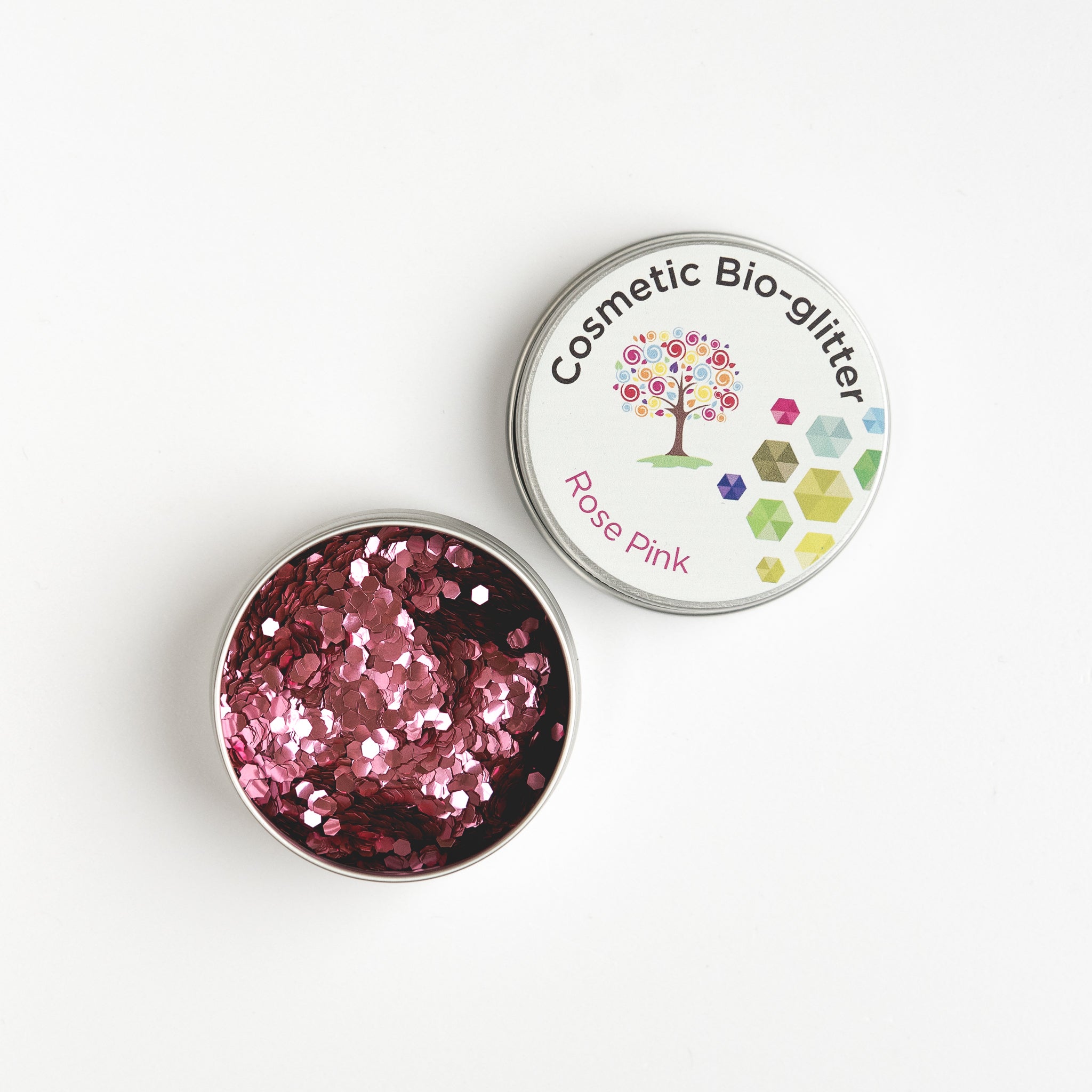 Rose Pink - Biodegradable Glitter (Chunky Flakes)