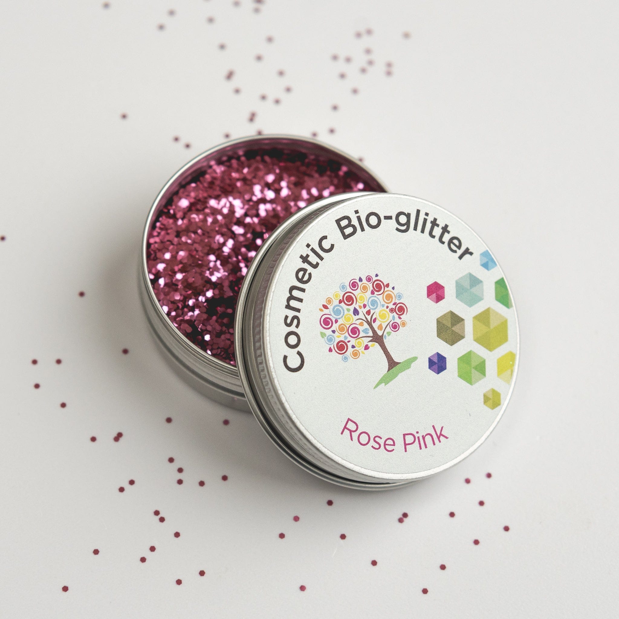 Rose Pink - Biodegradable Glitter (Mini Flakes)