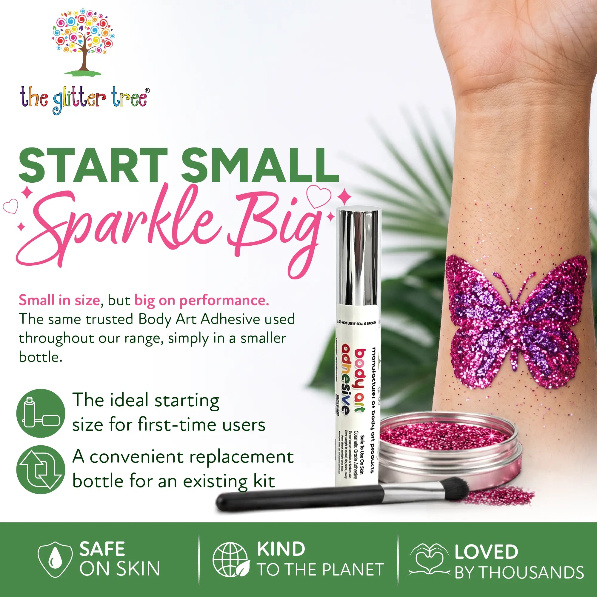 10mL Body Art Adhesive | Glitter Tattoo Glue