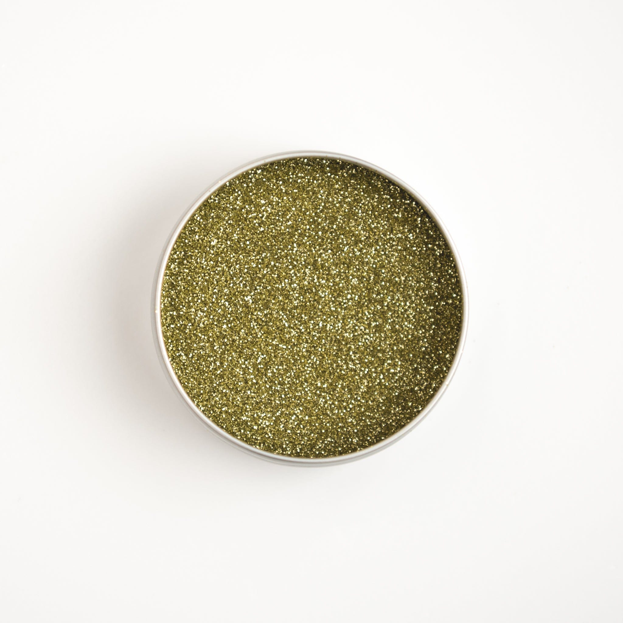 Close-up of The Glitter Tree Gold biodegradable cosmetic glitter sparkle texture
