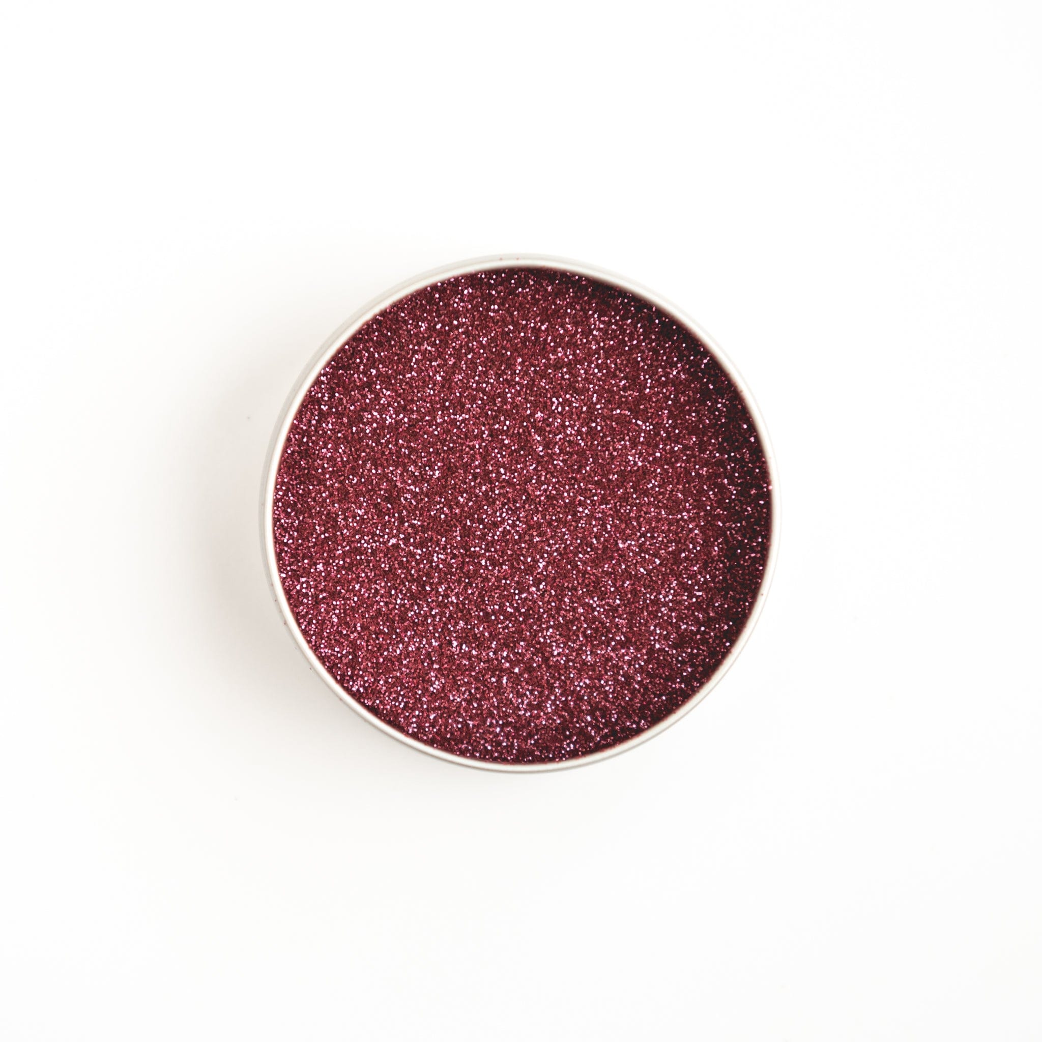 Close-up of The Glitter Tree Red biodegradable cosmetic glitter sparkle texture