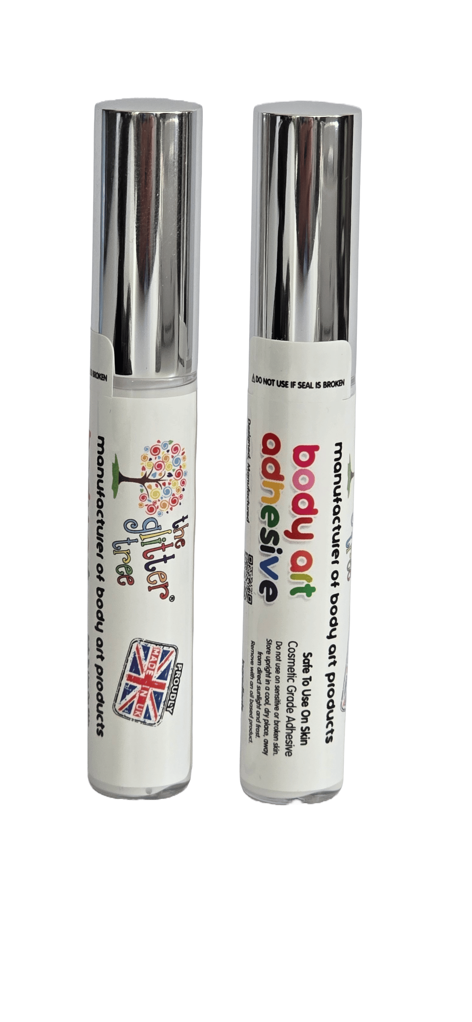 Twin Pack Body Art Adhesive | 2 x 10ml Vegan Glitter Tattoo Glue