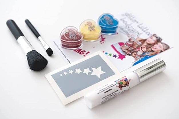 Pop Girl mini glitter tattoo kit