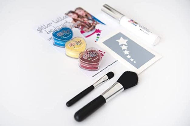 Pop Girl mini glitter tattoo kit