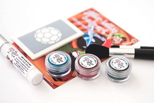 Junior Boys mini glitter tattoo kit.