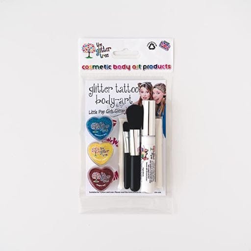 Pop Girl mini glitter tattoo kit