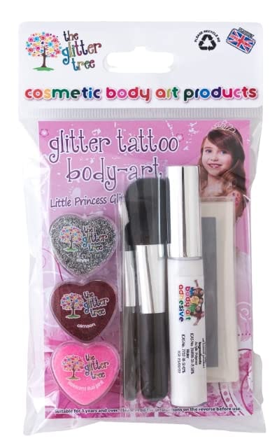 Little Princess mini glitter tattoo kit.