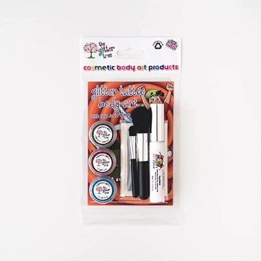 Junior Boys mini glitter tattoo kit.