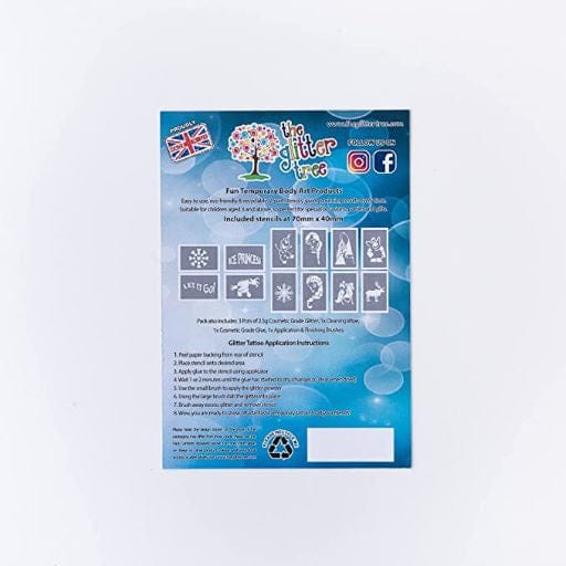 Ice Princess mini glitter tattoo kit