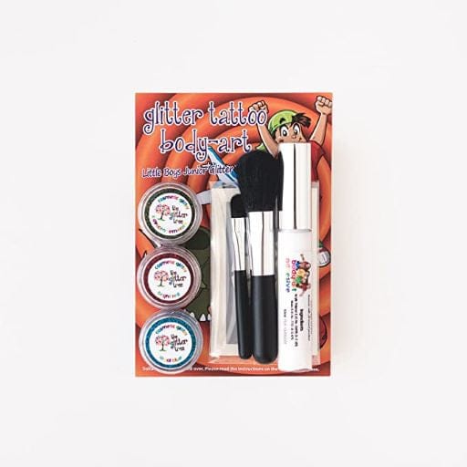 Junior Boys mini glitter tattoo kit.