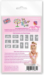 Ballet Girl Stencil Design Sheet. 