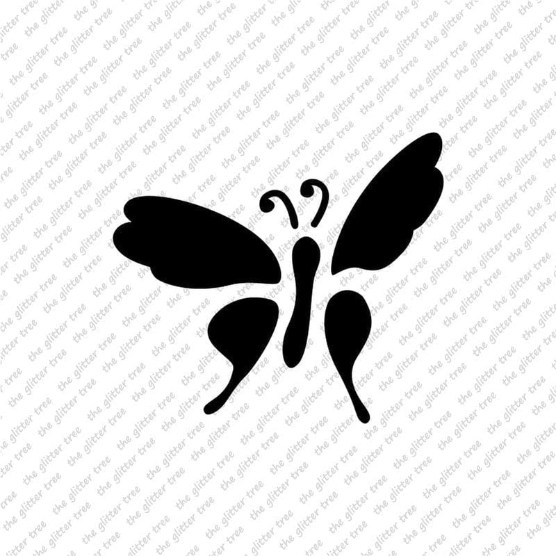 Chrysiridia rhipheus Butterfly Stencil
