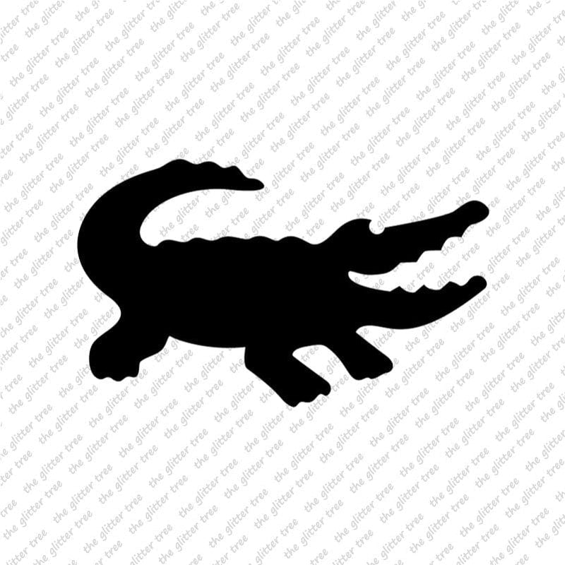 Crocodile Stencil