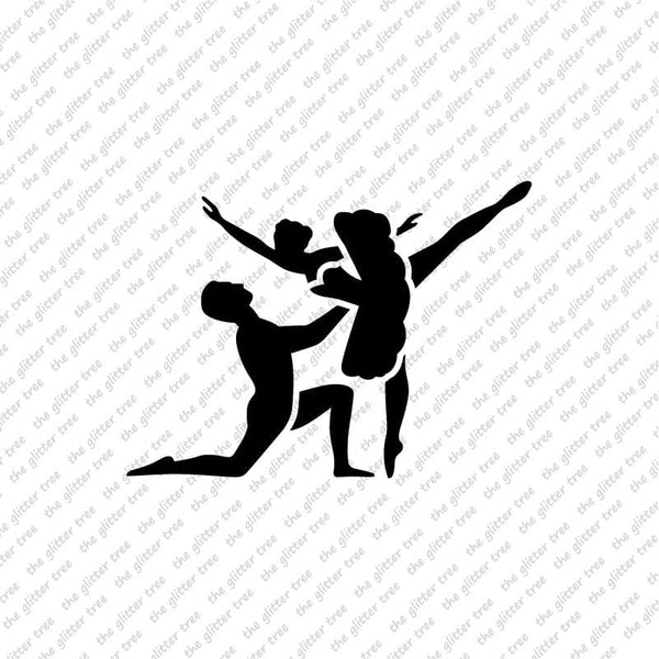 Ballet Dancers Stencil
