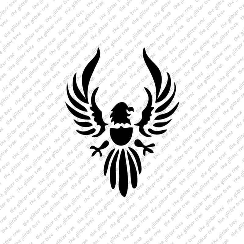 Eagle Crest Stencil