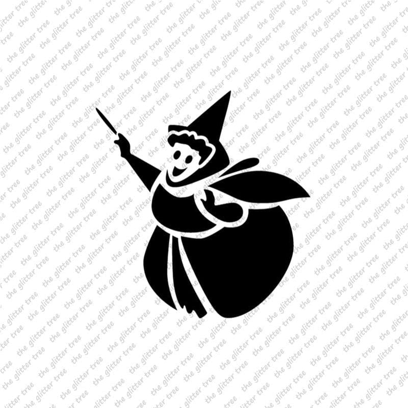 Fairy Godmother Stencil