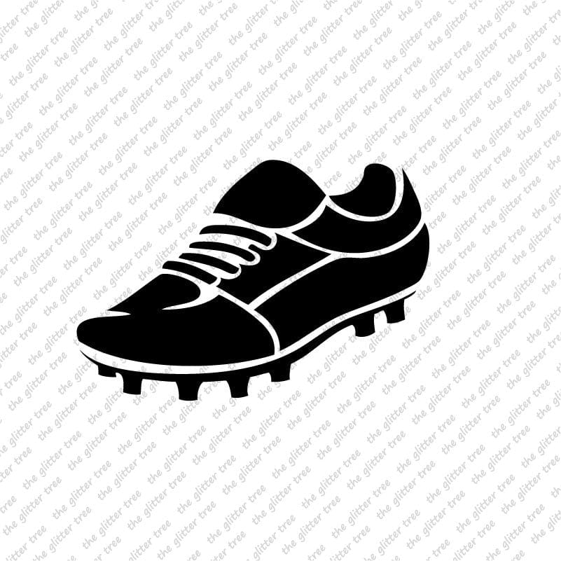 Football Boot Stencil Ideal For Glitter Tattoos The Glitter Tree