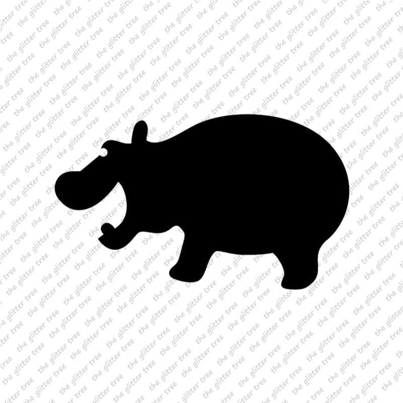 Hippo Stencil