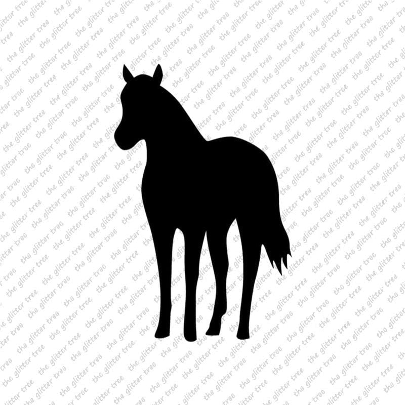 Standing Horse Stencil