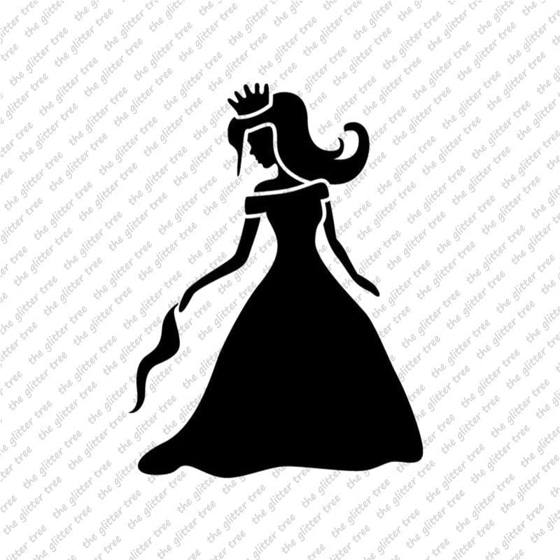 Princess Handkerchief Stencil