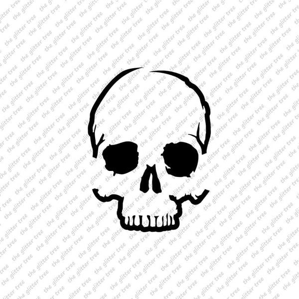 Pirate Skull Stencil