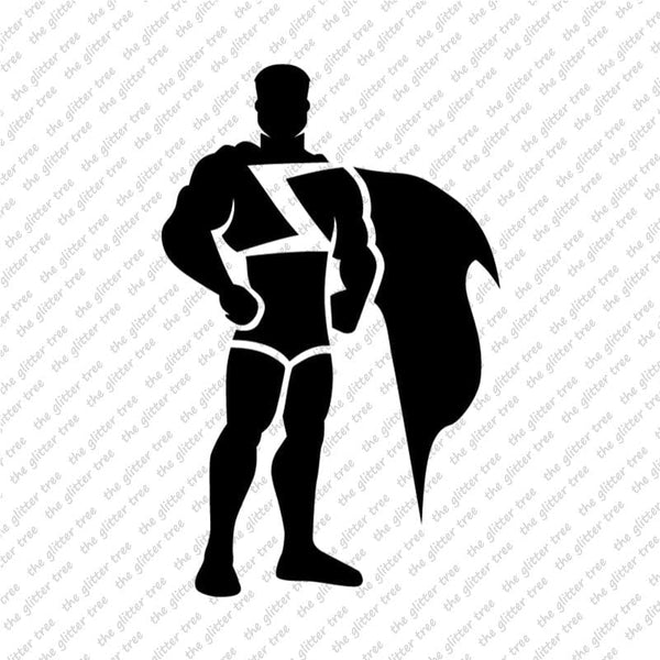 Super Hero Stencil