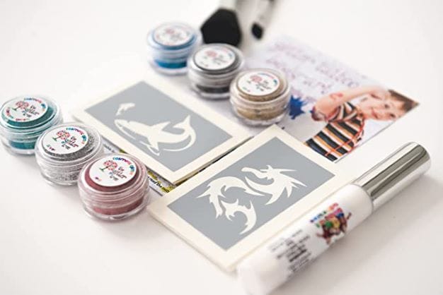 Boys Glitter Tattoo Kit