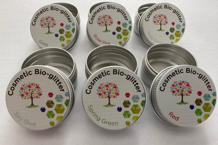 Breaking the Mould - The Glitter Tree's Biodegradable Glitter in Sustainable Packaging.