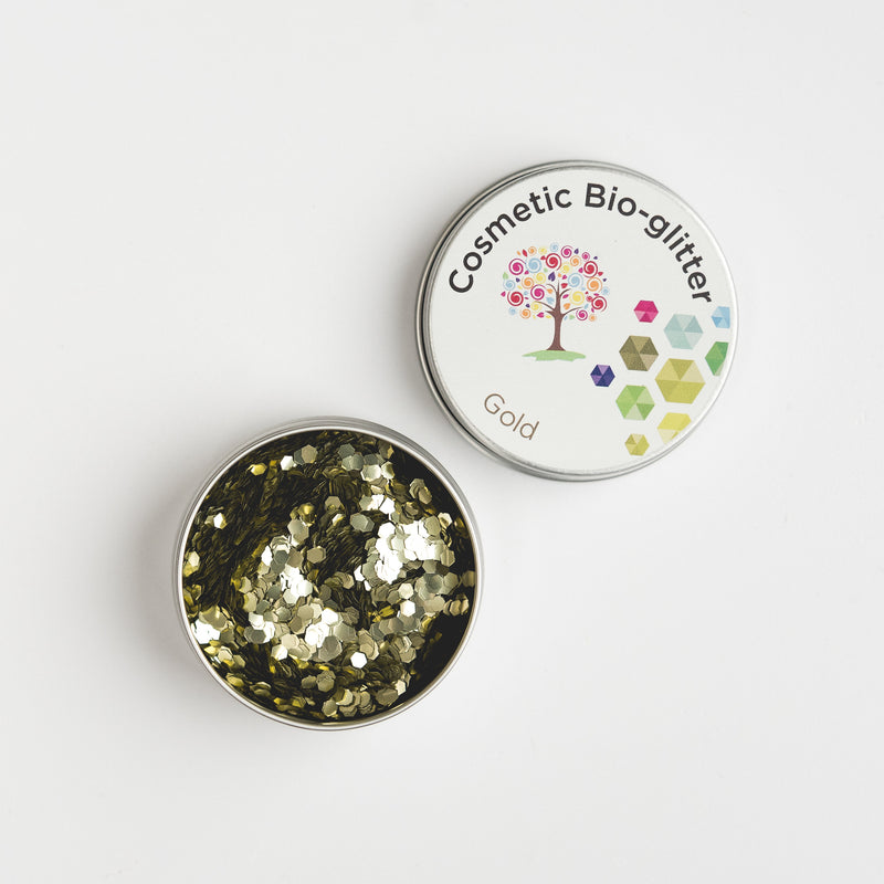 Gold - Biodegradable Glitter (Chunky Flakes)