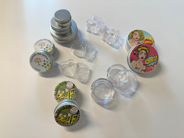Empty Pots, Heart Pots & Tins