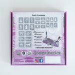Princess fun glitter tattoo kit. Great value 36 stencil mega party pack.