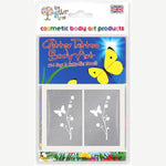 Bugs and Butterflies glitter tattoo stencil pack by The Glitter Tree