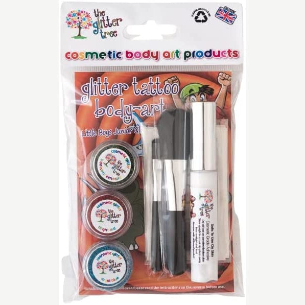 Boys Mini Glitter Tattoo Kits