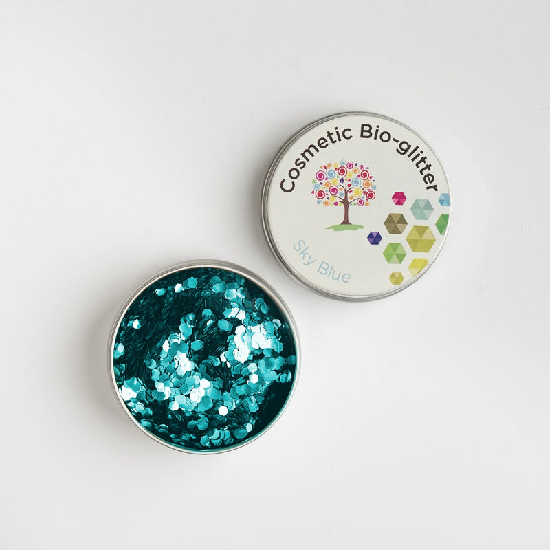 Sky Blue - Biodegradable Glitter (Chunky Flakes)