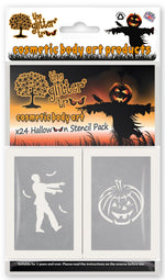 Halloween Glitter Tattoo Stencils 