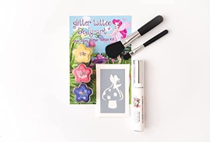 Fairy mini glitter tattoo kit