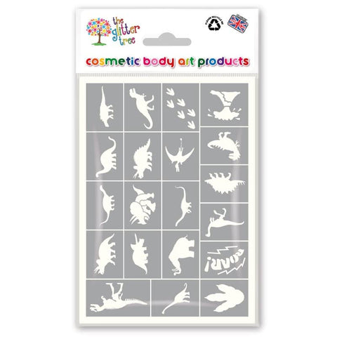 Art Factory | Glitter Tattoo Stencil - (184) Monarch Butterflies - 5 Pack -  #76