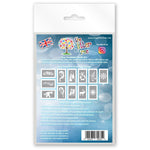 Ice Princess glitter tattoo stencils.