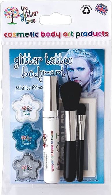 Ice Princess mini glitter tattoo kit