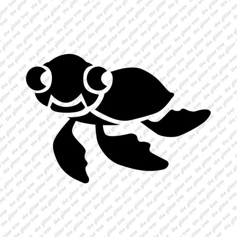 Baby Turtle Stencil