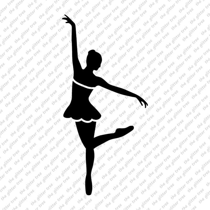 Emboitè Ballet Dancer Stencil