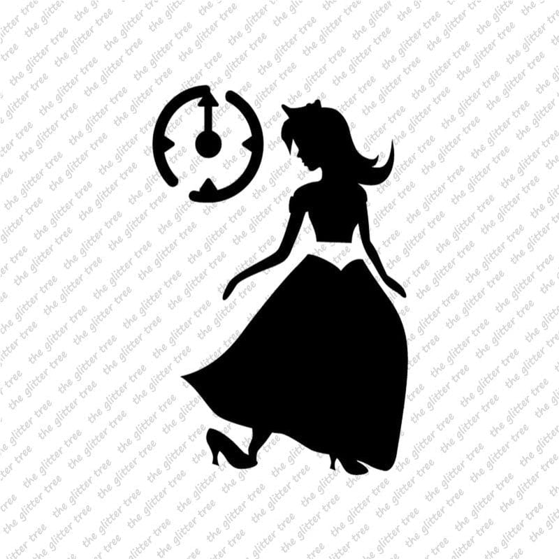 Cinderella Stencil