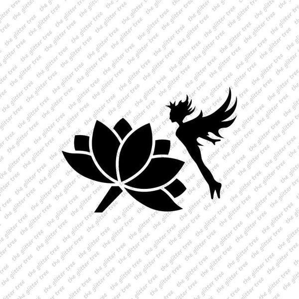 Fairy & Flower Stencil