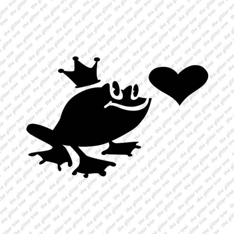 Frog Prince Stencil