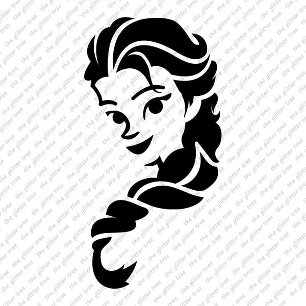 Ice Queen Stencil