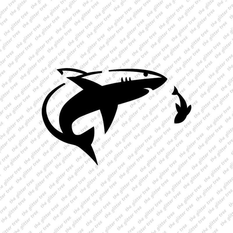 Pirates Shark Stencil