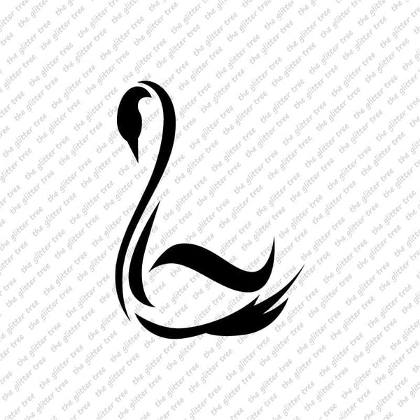 Swan Stencil